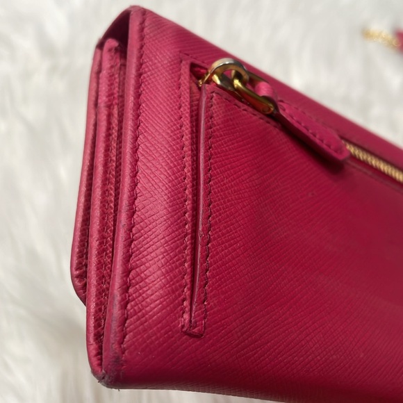 PRADA Saffiano Leather  Wallet - Picture 10 of 13